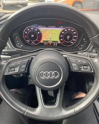 Audi A5 cena 118080 przebieg: 128500, rok produkcji 2017 z Nisko małe 379